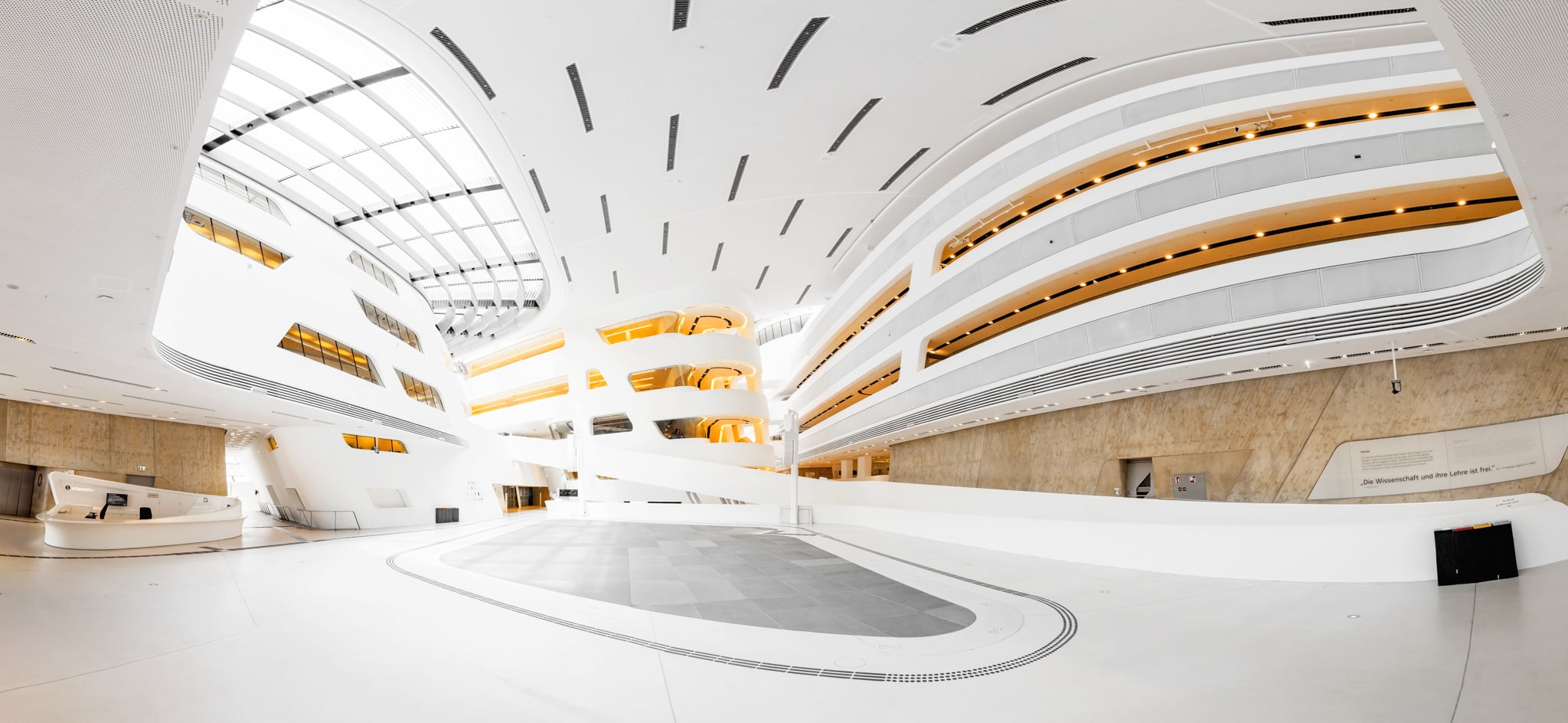 Wirtschaftsuniversität Wien, Library & Learning Center – Architekturfotografie