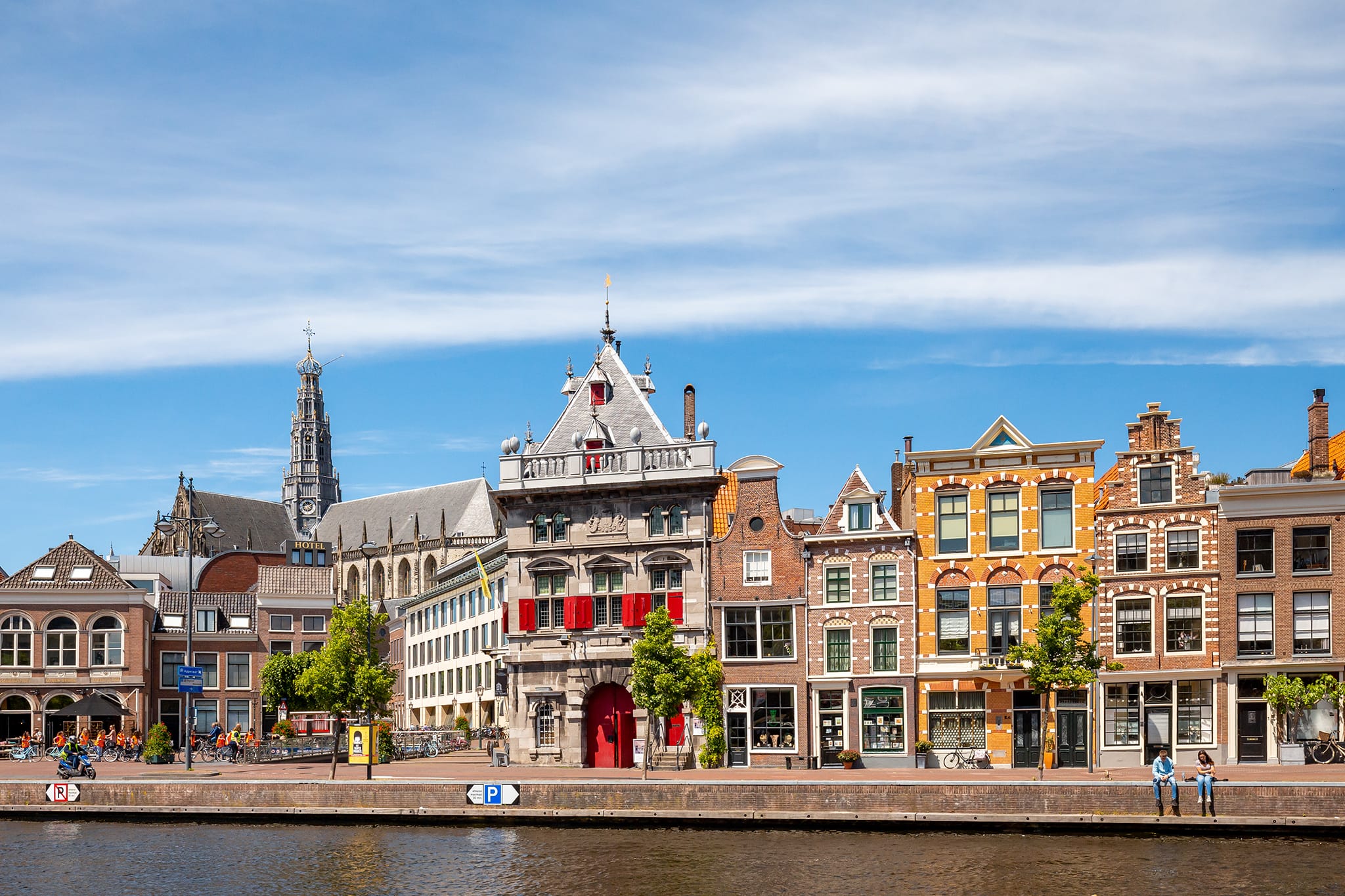 Haarlem bei Amsterdam in den Niederlanden